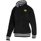 Women's Iowa Hawkeyes Sherpa Pullover, Size: Xl, Black