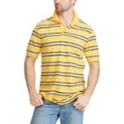 Men's Chaps Classic-fit Striped Pique Polo, Size: Xxl, Yellow