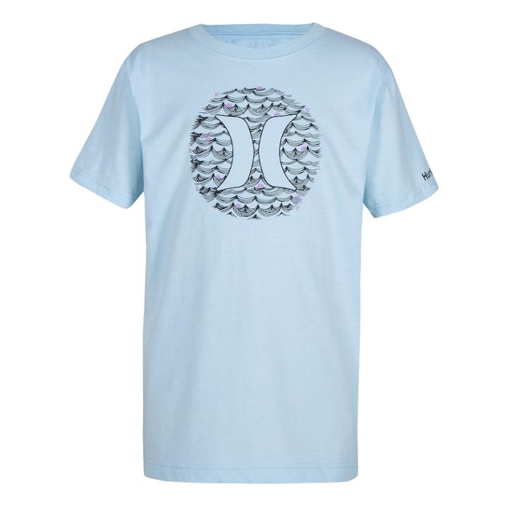 Boys 8-20 Hurley Surf Spray Tee, Size: Medium, Light Blue
