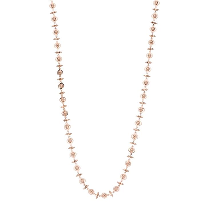 Orbital Bead Necklace, Women's, Light Pink