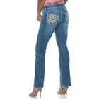Women's Apt. 9&reg; Embellished Bootcut Jeans, Size: 8 Short, Black