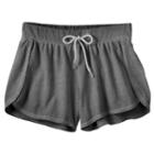 Girls 7-16 & Plus Size So&reg; Wash Effect Shortie Shorts, Girl's, Size: 10, Med Grey
