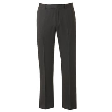 Men's Axist Ultra No Iron Melange Flat Front Dress Pants, Size: 33x32, Grey Other