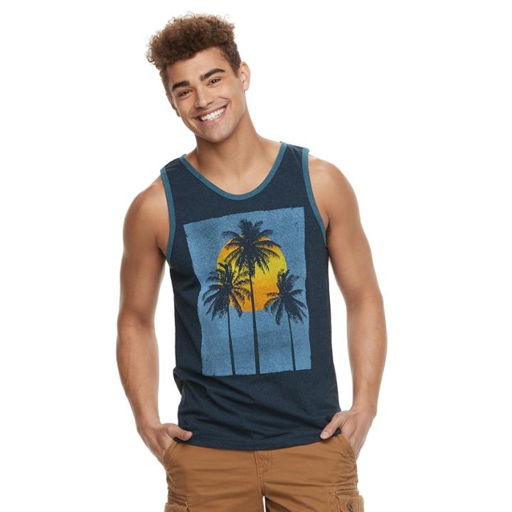 Men's Urban Pipeline&reg; Graphic Tank, Size: Small, Med Grey