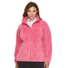 Plus Size Columbia Three Lakes Fleece Jacket, Women's, Size: 2xl, Pink Other