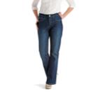 Lee Weston Comfort Waist Bootcut Jeans, Women's, Size: 8 - Regular, Blue