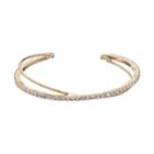 Lc Lauren Conrad Pave Cuff Bracelet, Women's, Gold