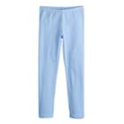 Girls 4-10 Jumping Beans&reg; Solid Full-length Leggings, Size: 6, Light Blue