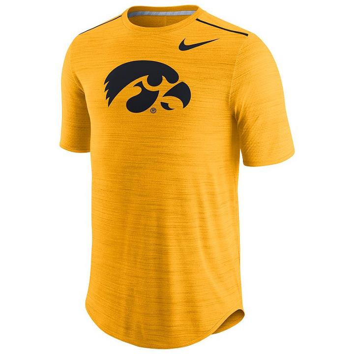 Men's Nike Iowa Hawkeyes Player Dri-fit Tee, Size: Small, Ovrfl Oth