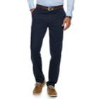 Men's Chaps Flat-front Pants, Size: 32x30, Blue (navy)