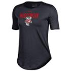Women's Under Armour Wisconsin Badgers Tee, Size: Xl, Black