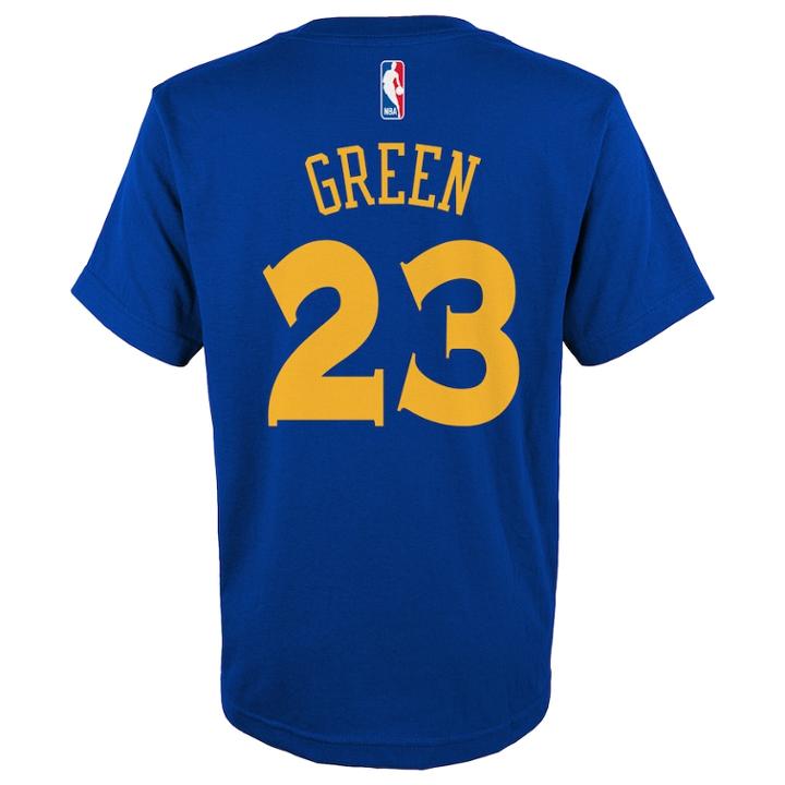 Boys 8-20 Golden State Warriors Draymond Green Player Name & Number Replica Tee, Size: S 8, Blue Other