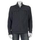 Men's Apt. 9&reg; Modern-fit Solid Four-pocket Military Jacket, Size: Xl, Dark Grey