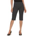 Women's Dana Buchman 14-in. Pull-on Skimmer Capris, Size: Xl, Oxford