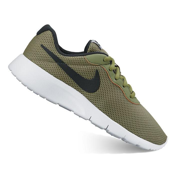 Nike Tanjun Boys' Running Shoes, Boy's, Size: 4, Green