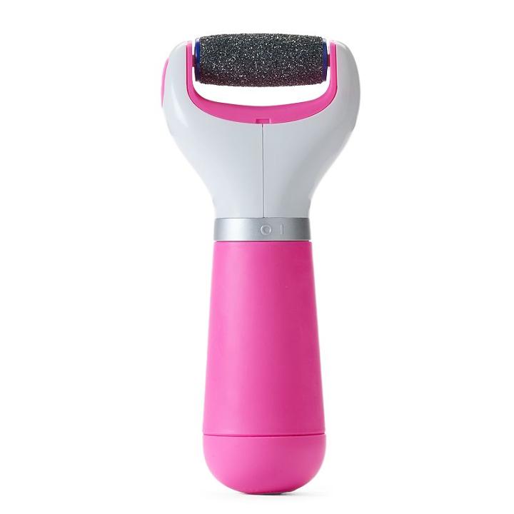 Amope Pedi Perfect With Diamond Crystals Extra Coarse Foot File Device, Pink