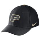 Adult Nike Purdue Boilermakers Aerobill Flex-fit Cap, Men's, Black