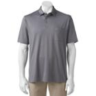 Big & Tall Grand Slam Classic-fit Motionflow 360 Performance Golf Polo, Men's, Size: Xxl Tall, Med Grey