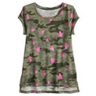 Girls 7-16 & Plus Size So&reg; Core Tee, Size: 20 1/2, Med Green