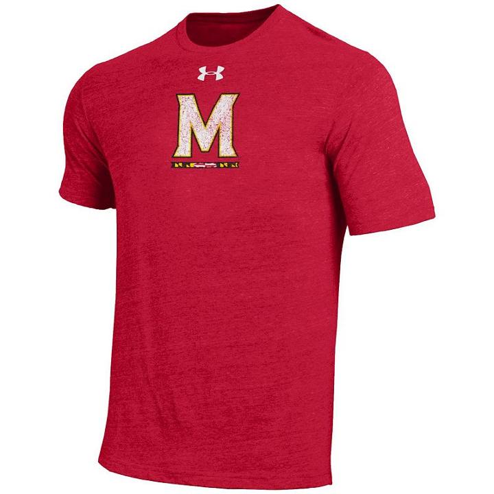Men's Under Armour Maryland Terrapins Triblend Tee, Size: Xl, Ovrfl Oth