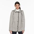Women's Croft & Barrow&reg; Hooded Fleece Jacket, Size: Xl, Med Beige
