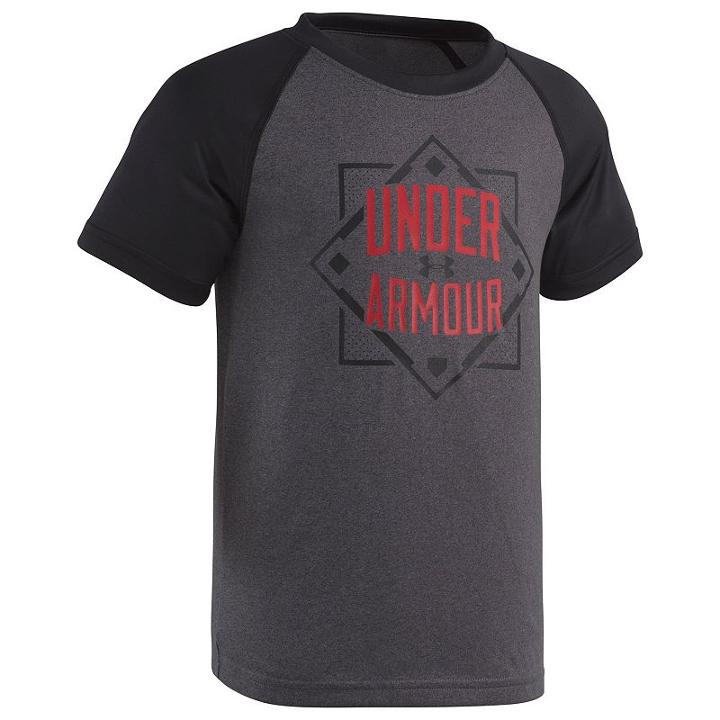Boys 4-7 Under Armour Lead Off Home Plate Raglan Tee, Boy's, Size: 5, Oxford