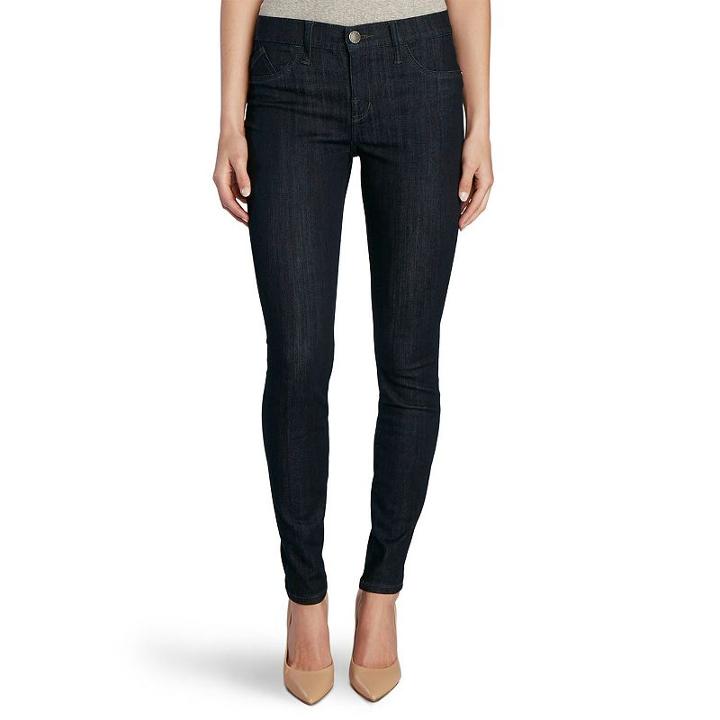 Petite Women's Rock & Republic&reg; Kashmiere Dark Blue Jean Leggings, Size: 0p Short