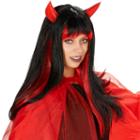 Adult Wicked Devil Costume Wig, Women's, Size: Standard, Multicolor