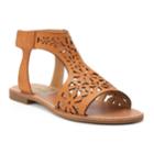 Rachel Shoes Philomena Girls' Sandals, Size: 4, Lt Brown