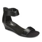 A2 By Aerosoles Yet Around Women's Wedge Sandals, Size: Medium (9.5), Black