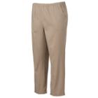 Plus Size Croft & Barrow&reg; Pull-on Tapered-leg Jeans, Women's, Size: 1x Petite, Med Beige