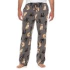 Men's Croft & Barrow&reg; Patterned Microfleece Lounge Pants, Size: Small, Med Grey