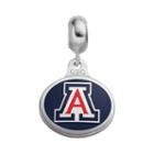 Fiora Sterling Silver Arizona Wildcats Logo Charm, Women's, Multicolor