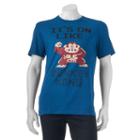 Men's Donkey Kong It's On Like Tee, Size: Large, Dark Blue