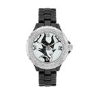 Disney's Maleficent Women's Crystal Watch, Black