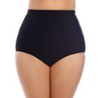 Plus Size Upstream Tummy Slimmer High-waist Bottoms, Women's, Size: 22 W, Black