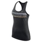 Women's Nike Oklahoma State Cowboys Dri-fit Touch Tank Top, Size: Xxl, Black
