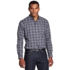 Men's Van Heusen Flex Classic-fit Non-iron Stretch Button-down Shirt, Size: Xxl, Med Blue