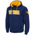Men's West Virginia Mountaineers Fleece Hoodie, Size: Large, Blue (navy)