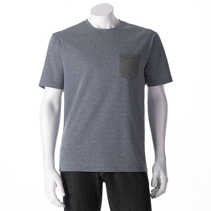 Men's Method Striped Tee, Size: Small, Dark Blue