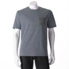 Men's Method Striped Tee, Size: Small, Dark Blue