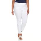 Plus Size Napa Valley Pull-on Millenium Pants, Women's, Size: 24 W, Natural