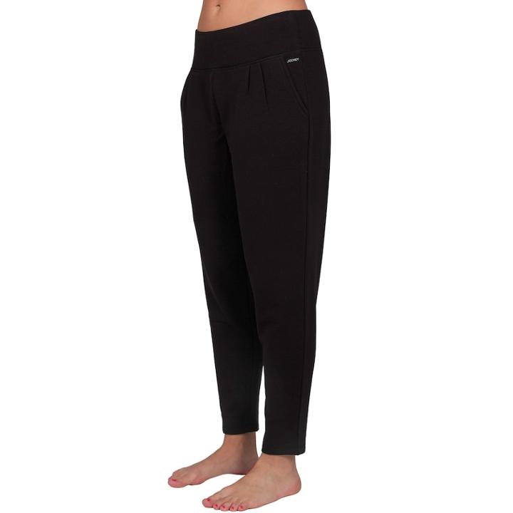 Women's Jockey Sport Flux Lounge Fleece Pants, Size: Xl, Black