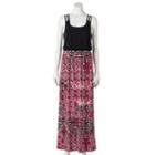 Juniors' Trixxi Strappy Back Maxi Dress, Teens, Size: Xl, Purple Oth