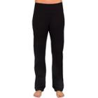 Women's Danskin Wide Waist Bootcut Pants, Size: Medium, Black