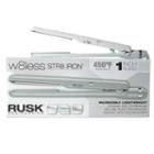 Rusk W8less Professional Ceramic & Tourmaline 1-in. Str8 Flat Iron, White