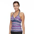 Women's Free Country Racerback Tankini Top, Size: Large, Med Red