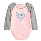 Girls 7-16 & Plus Size So&reg; Flip Sequin Varsity Tee, Size: 16, Brt Pink