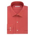 Big & Tall Van Heusen Regular-fit Flex Collar Pincord Wrinkle-free Dress Shirt, Men's, Size: 18-32/33, Lt Orange
