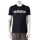 Men's Adidas Glitch Graphic Tee, Size: Large, Black